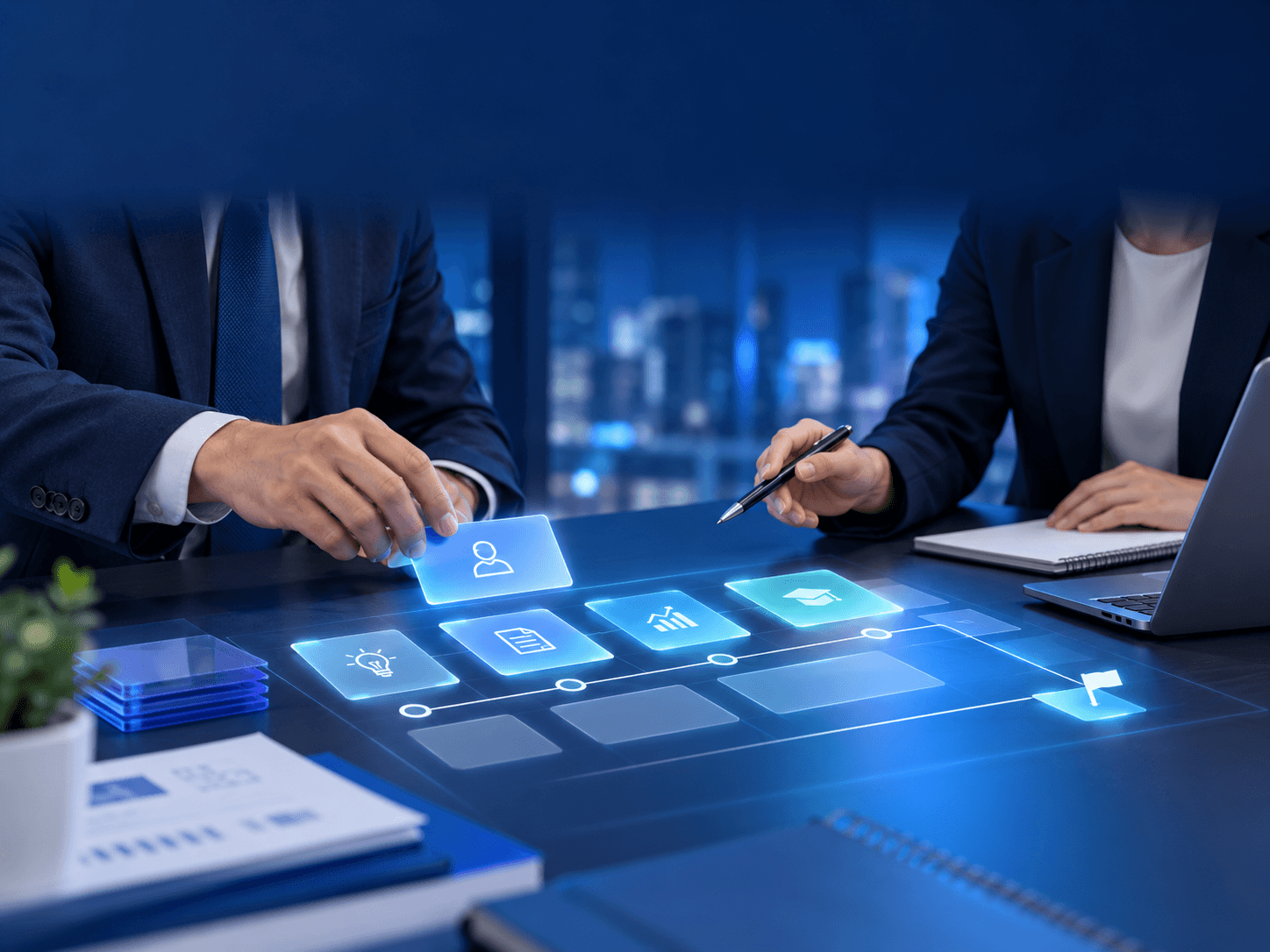 研修の進め方を設計するイメージ
